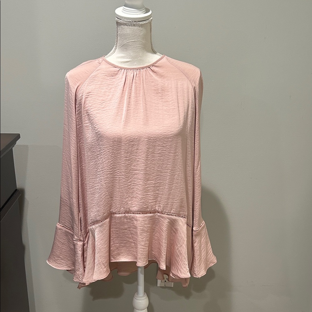 Elegant Pink Women's Blouse